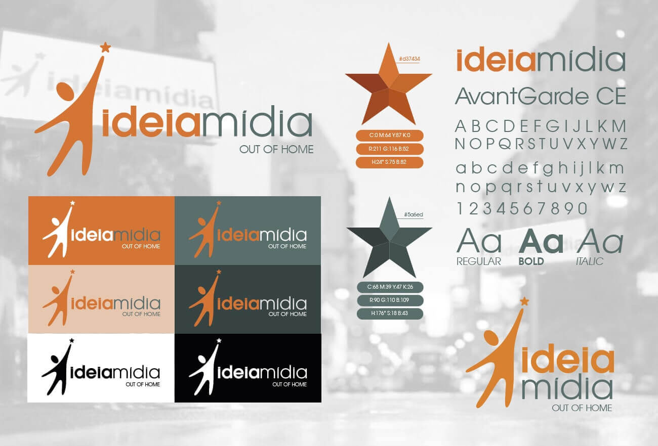 ideia midia, propaganda, publicidade, busdoor, outdoor, agencia produza