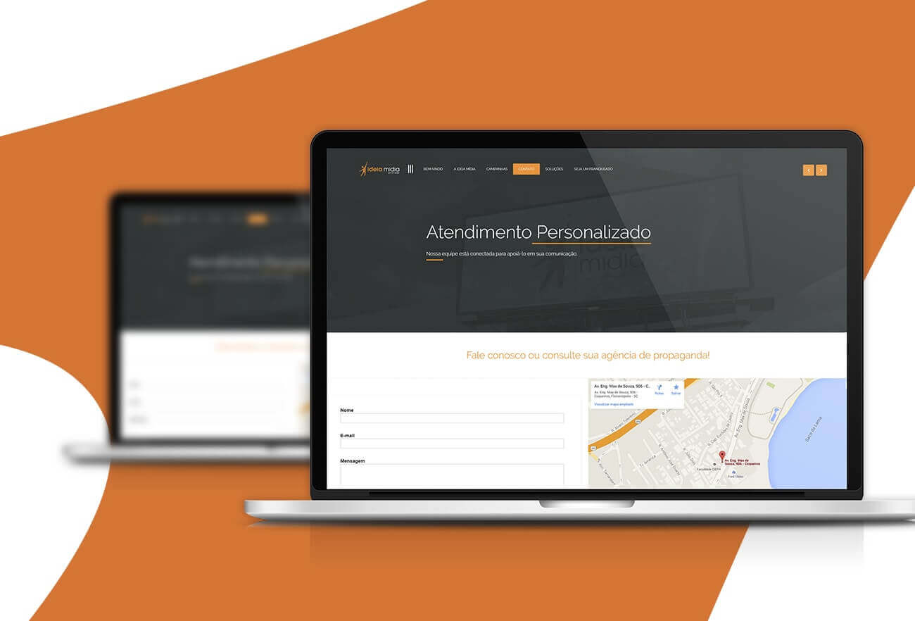ideia midia, propaganda, publicidade, busdoor, outdoor, agencia produza